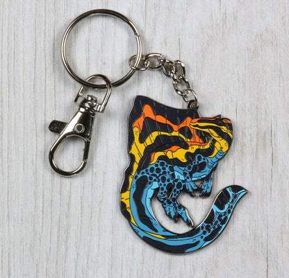 Spinosaurus Enamel Keychain