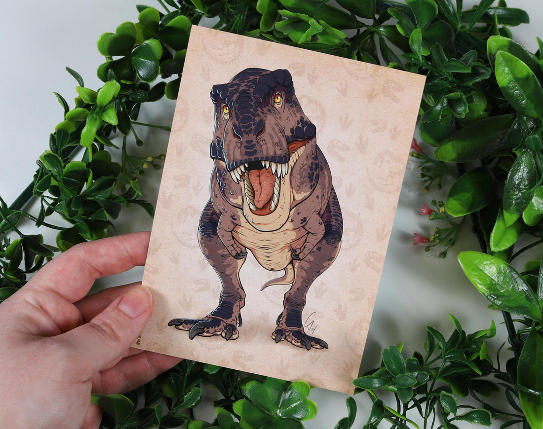 Tyrannosaurus Murphy - Postcard