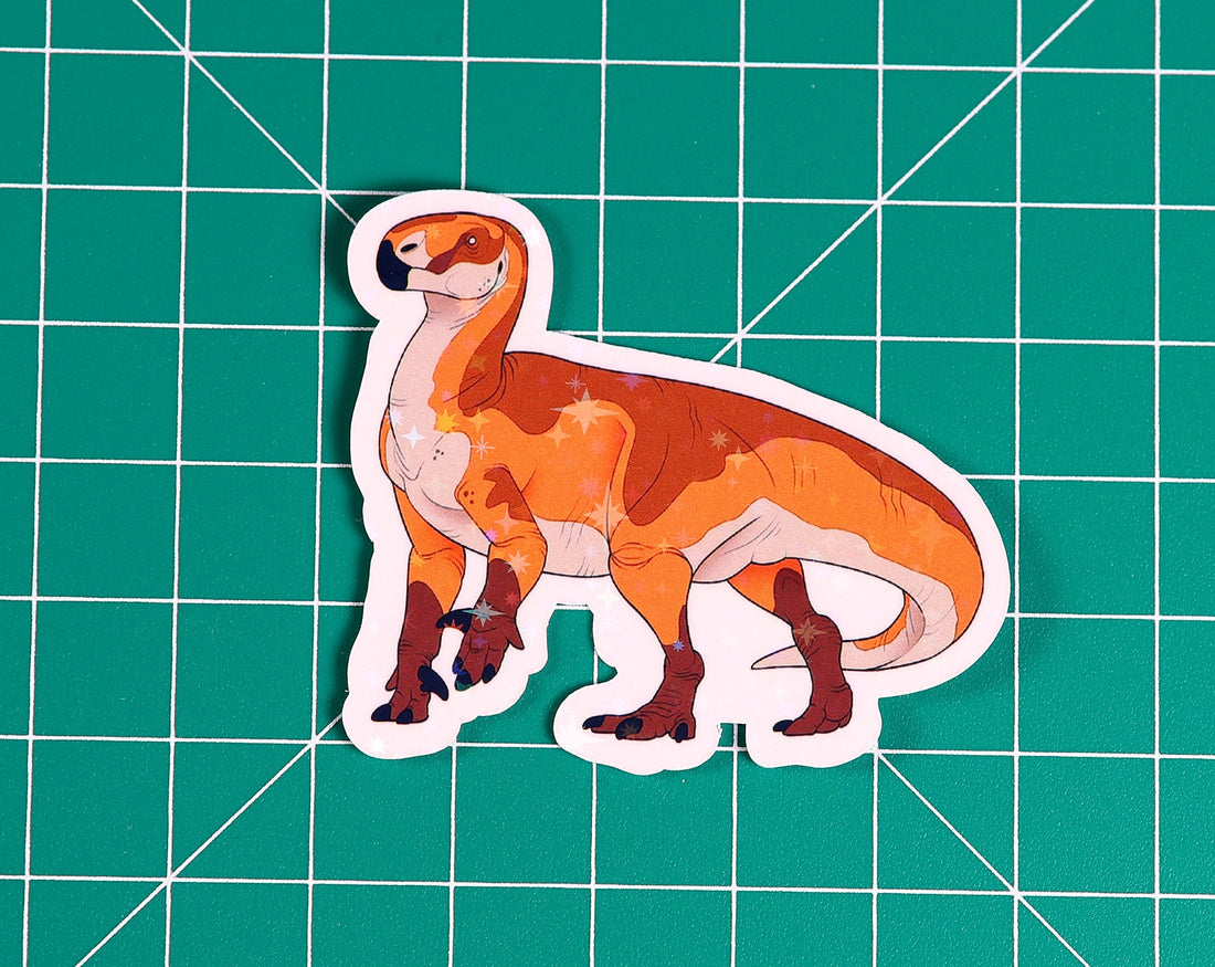 Iguanodon Vinyl Sticker