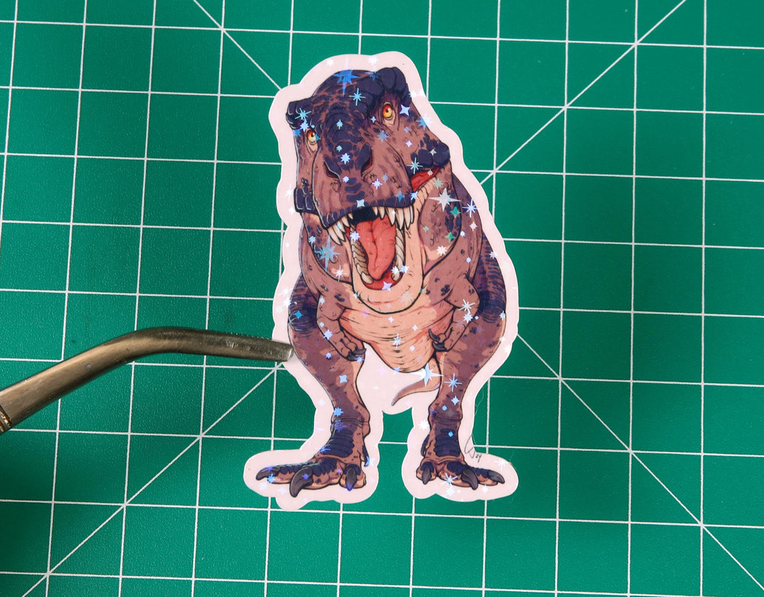 Tyrannosaurus Murphy Vinyl Sticker