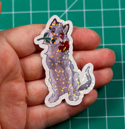 Puppy Sticker Vinyl Sticker