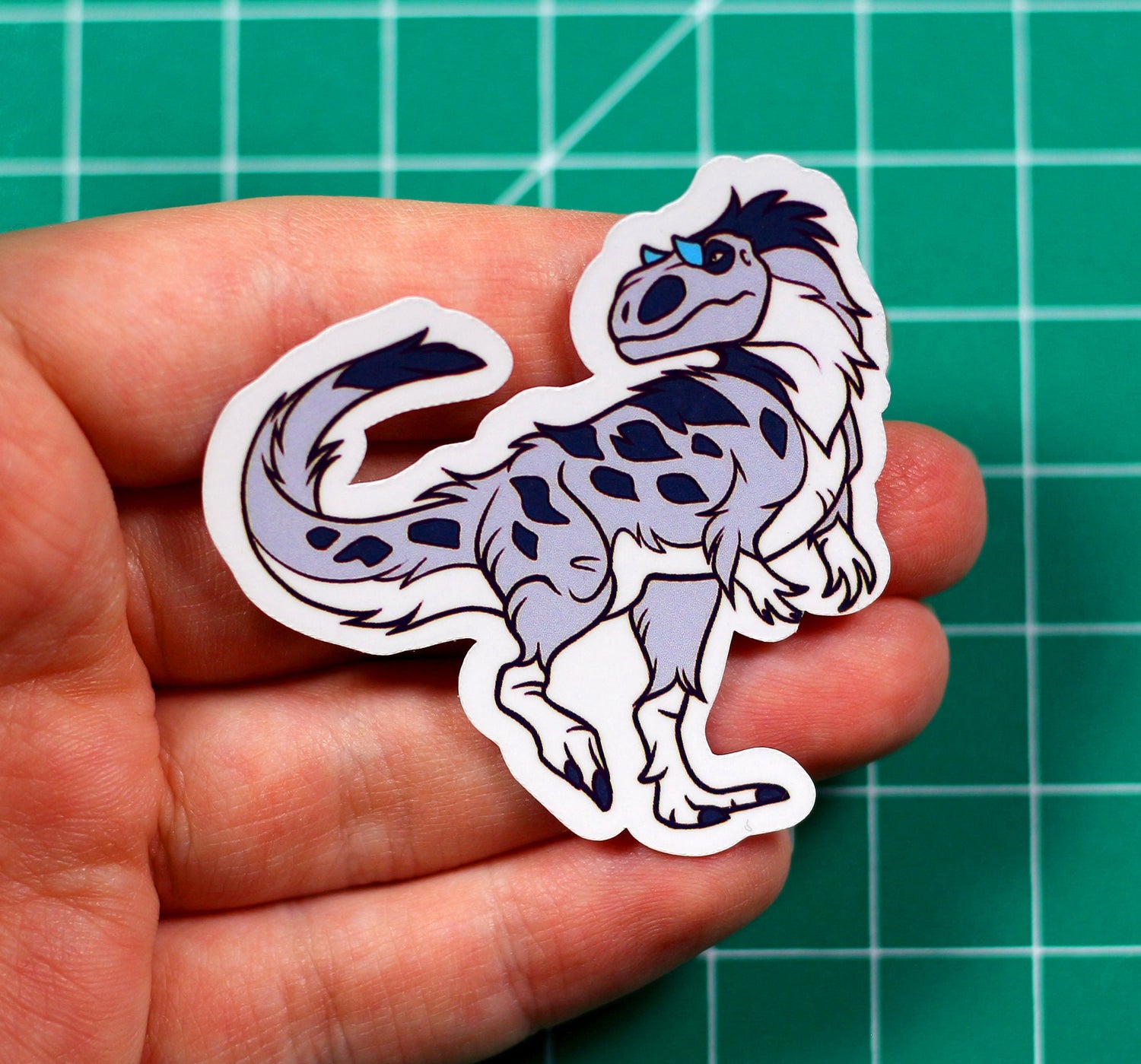 Yutyrannus Classic Vinyl Sticker