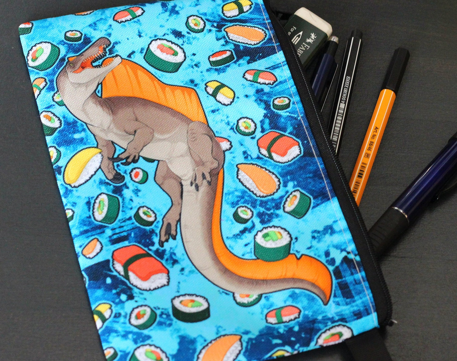 Sushisaurus - Pencil Case