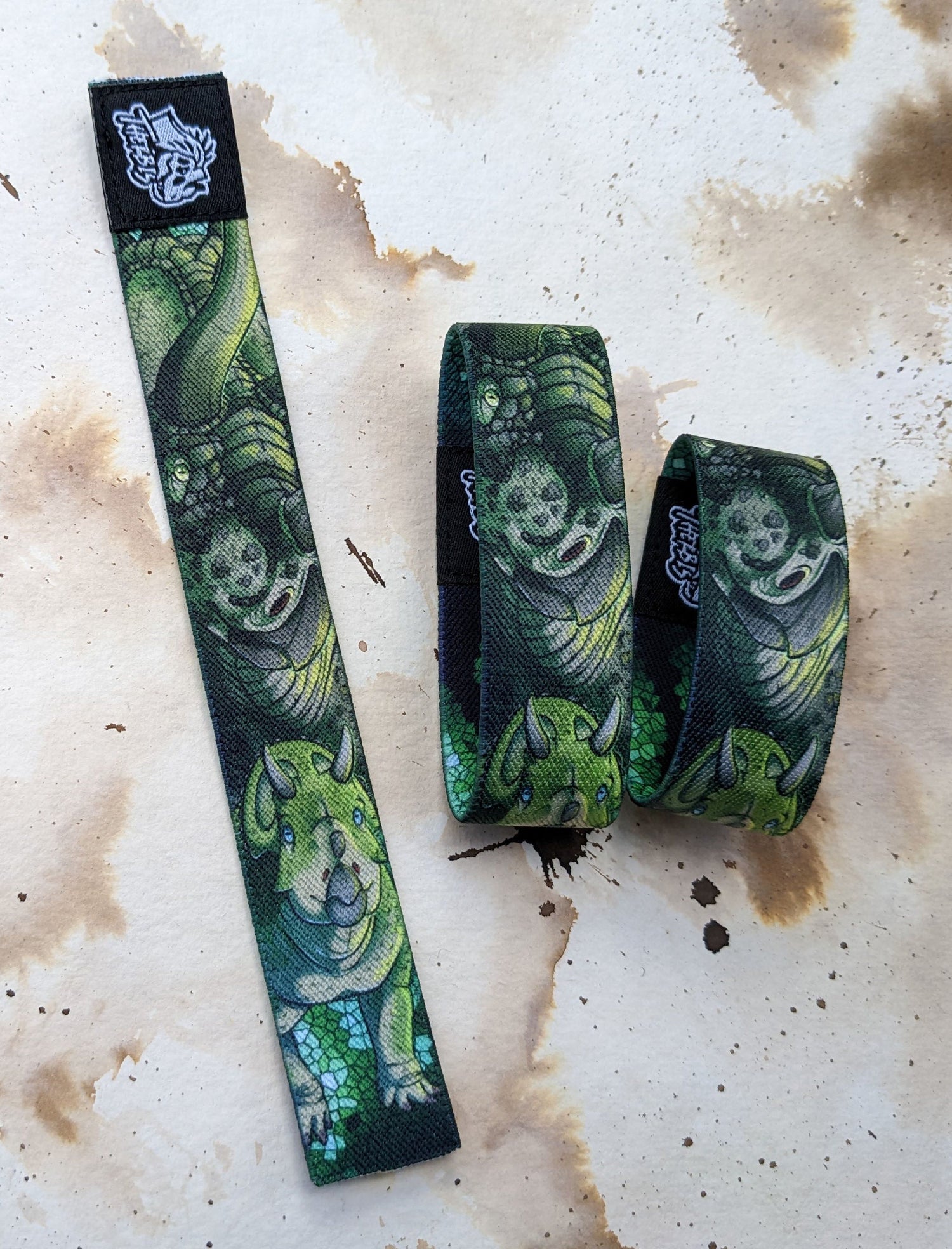 Dinosaurier Wristbands - All six