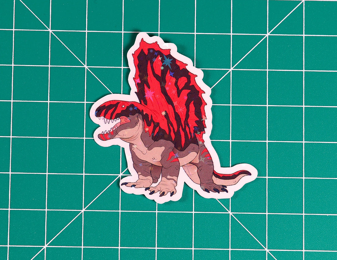 Dimetrodon Vinyl Sticker
