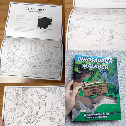 Dinosaur Coloring Book
