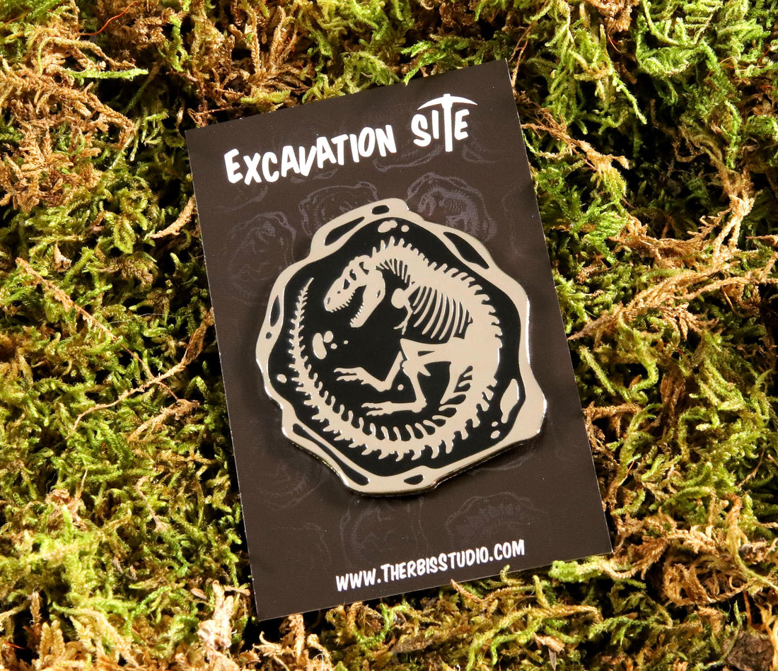 Tyrannosaurus Skeleton Pin