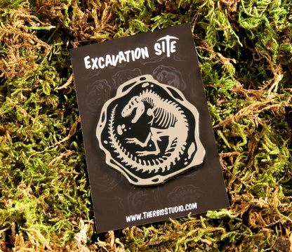 Tyrannosaurus Skeleton Pin