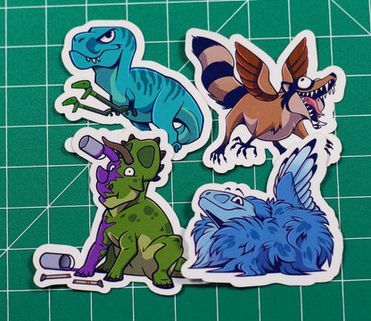Little Derps Vinyl Sticker