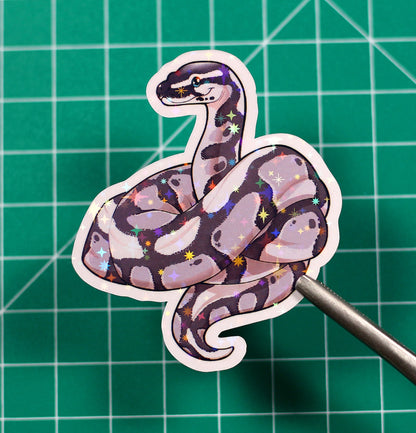Ball Python Vinyl Sticker