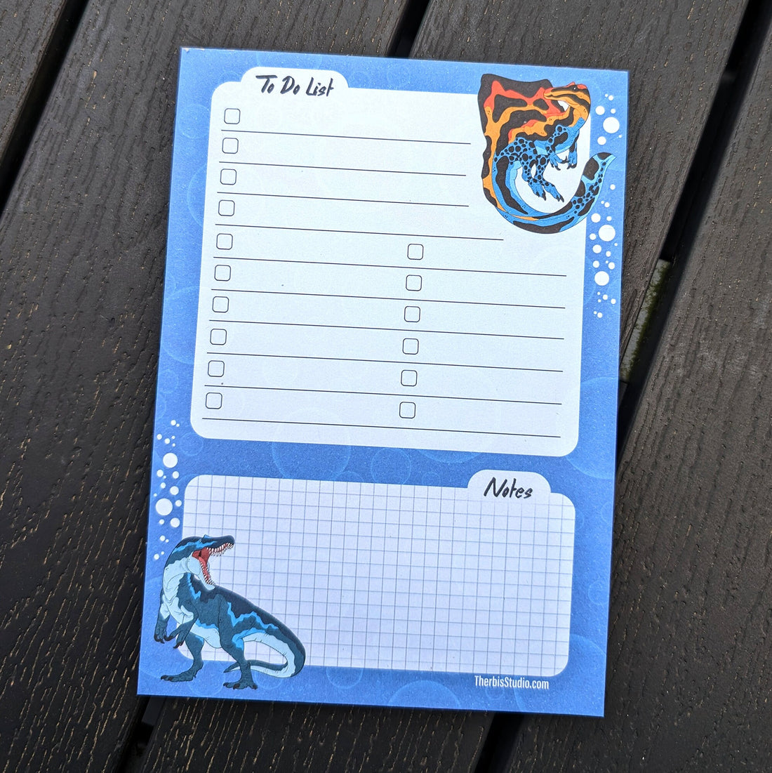Blue Notepad