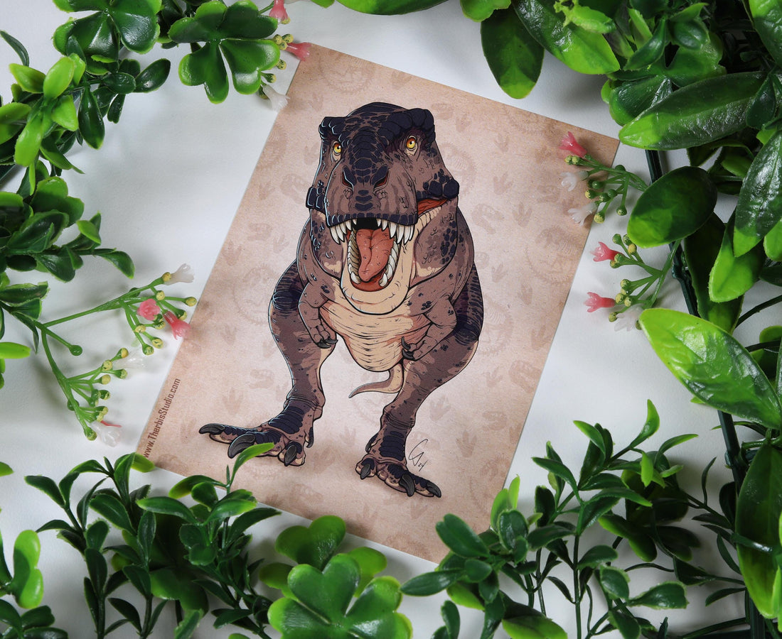 Tyrannosaurus Murphy - Postcard