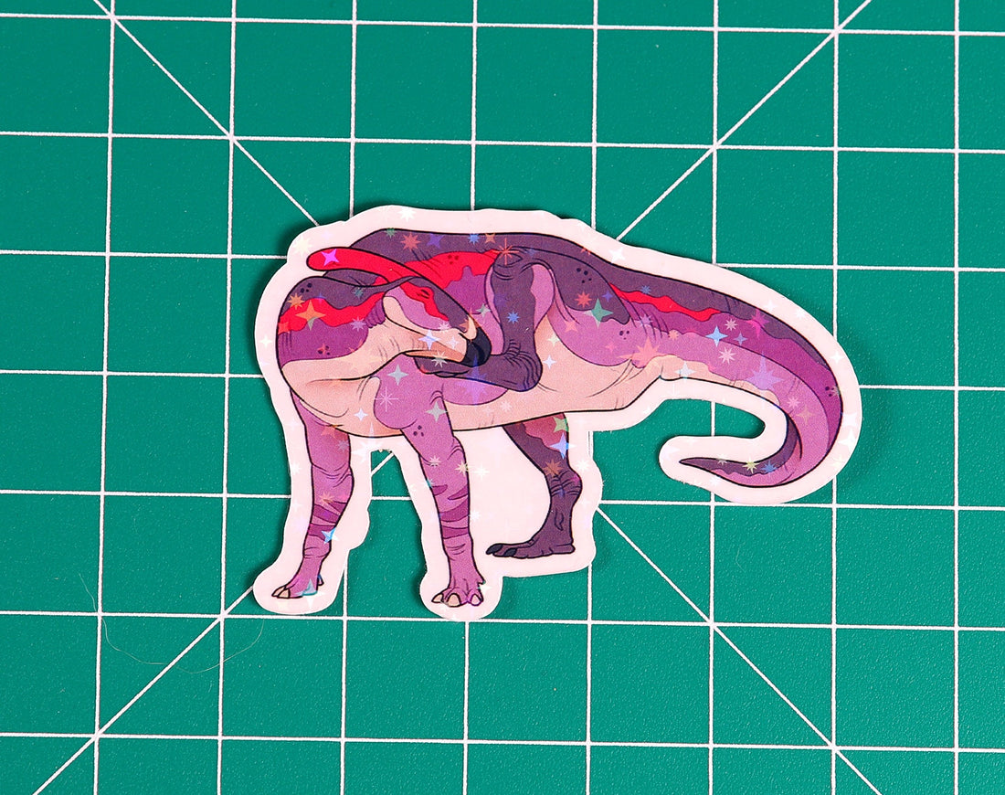 Parasaurolophus Vinyl Sticker