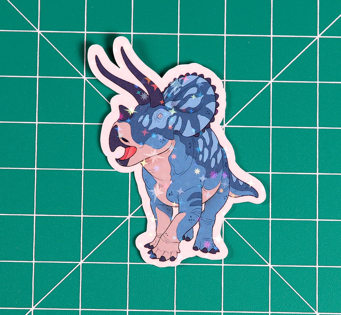 Triceratops Vinyl Sticker