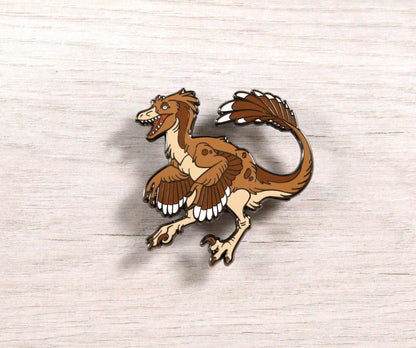 Velociraptor Pin