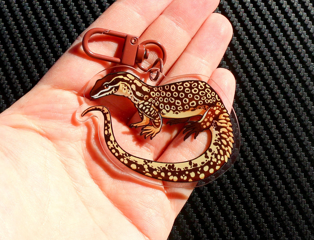 Ackie Monitor Acrylic Keychain