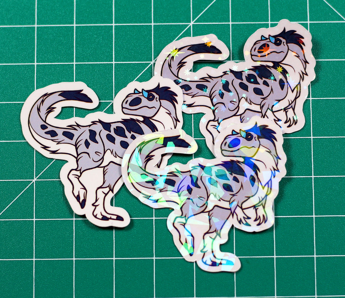 Yutyrannus Classic Vinyl Sticker