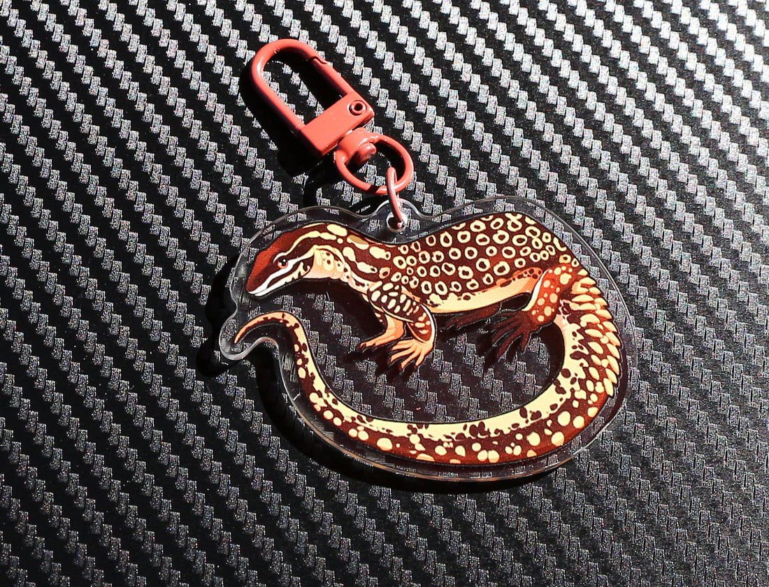 Ackie Monitor Acrylic Keychain