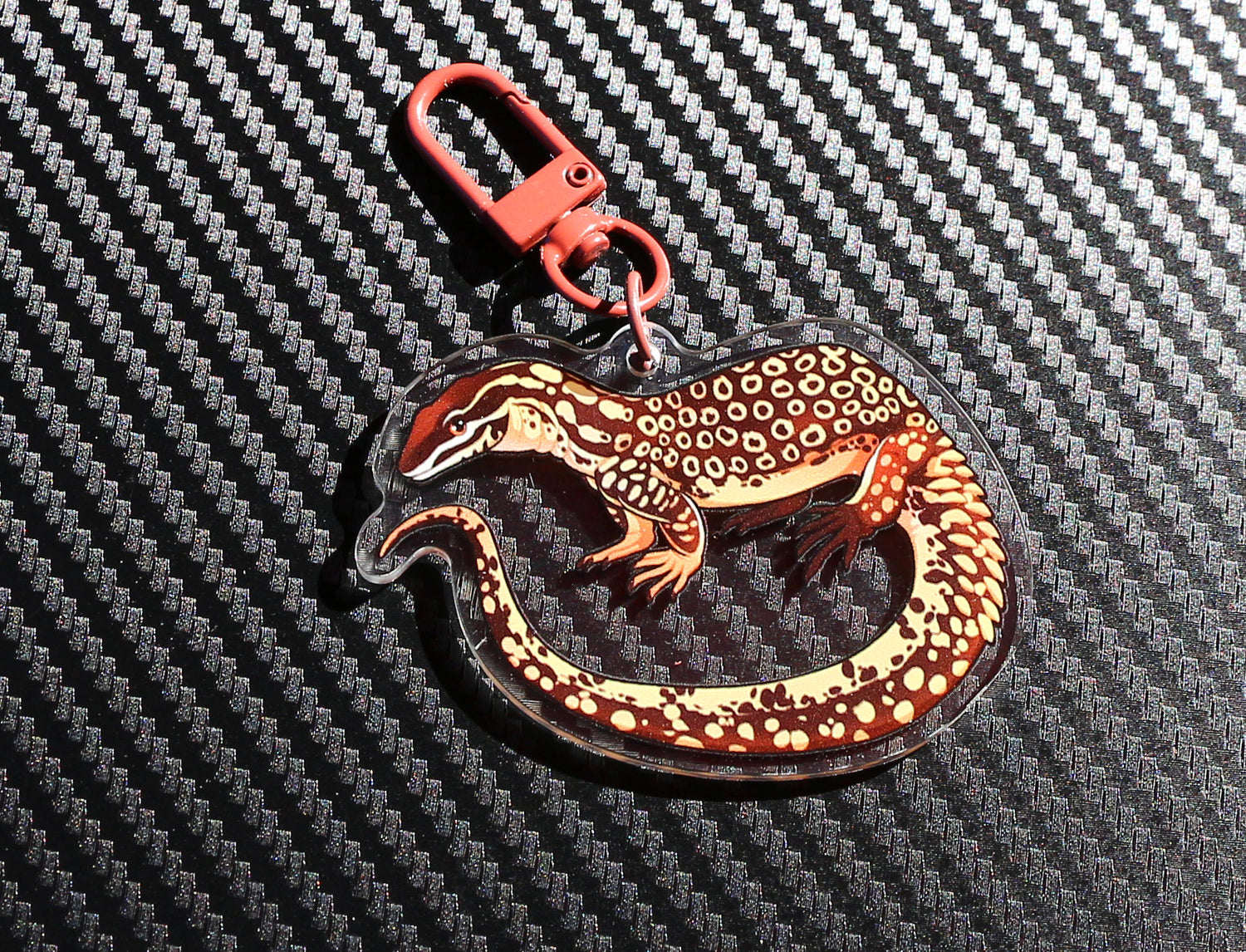Ackie Monitor Acrylic Keychain