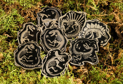Spinosaurus Skeleton Pin