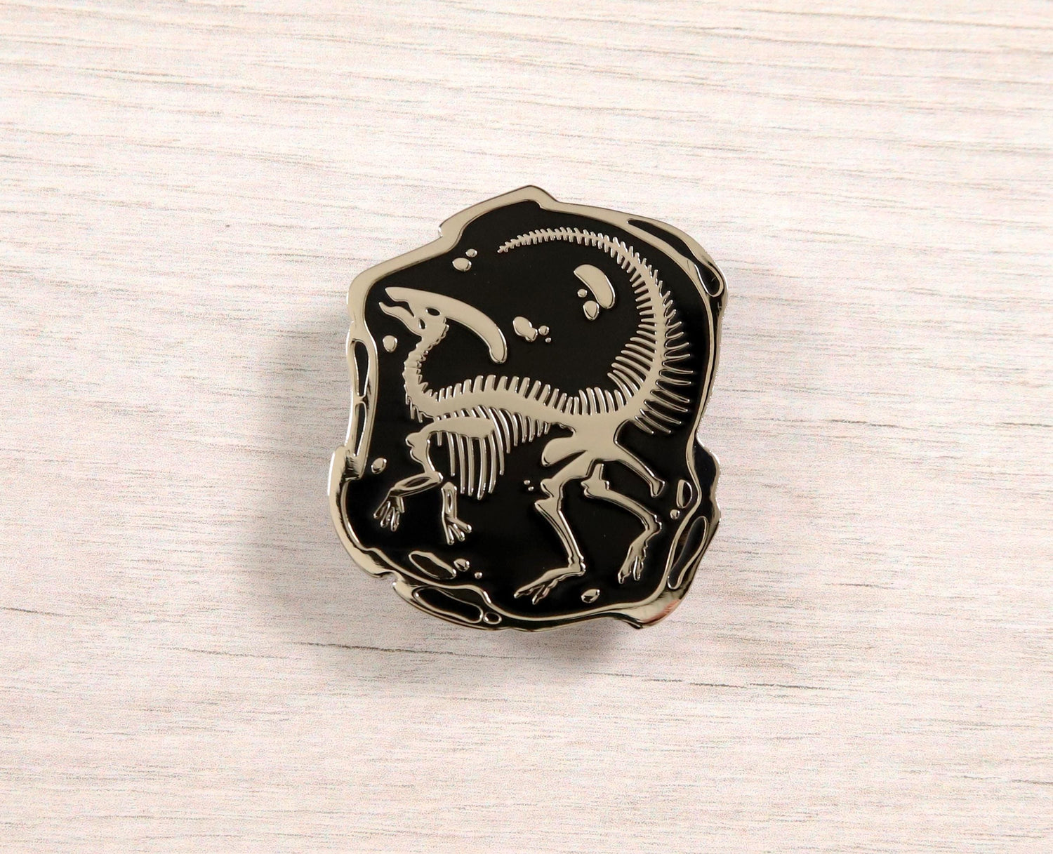 Parasaurolophus Skeleton Pin