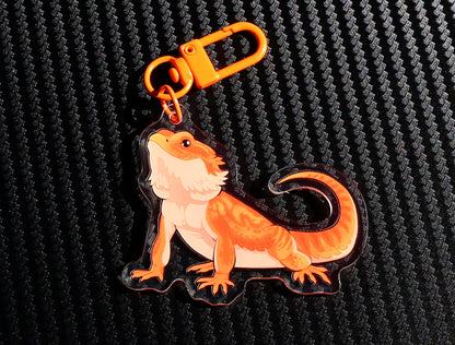 Bearded Dragon Acrylic Keychain