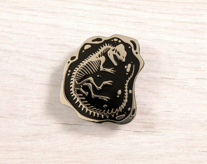 Dilophosaurus Skeleton Pin