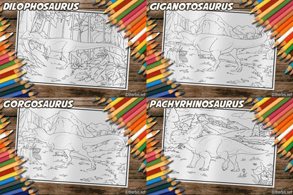 Dinosaur Coloring Book