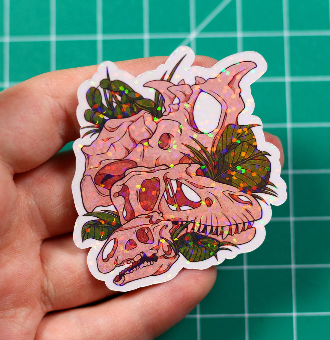 The Devils Demons Vinyl Sticker