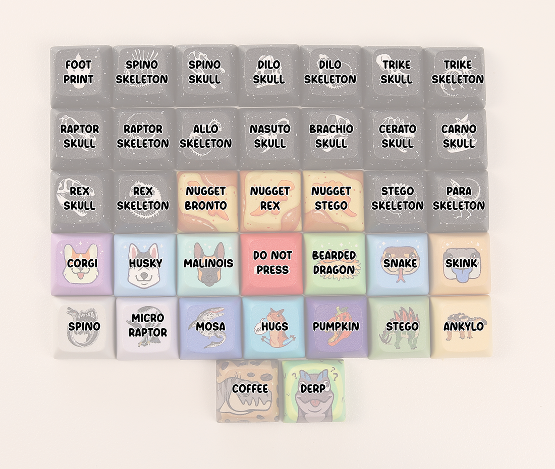 Individual Keycaps