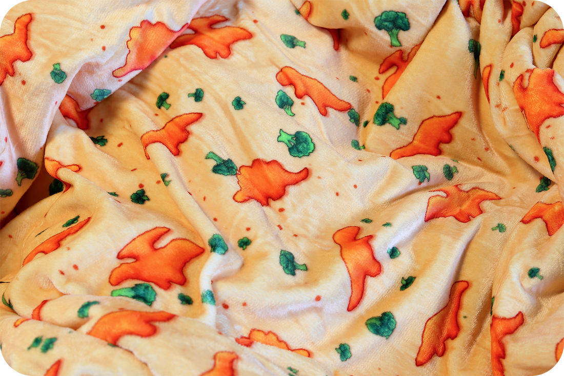 Dino Nugget Fleece Blanket