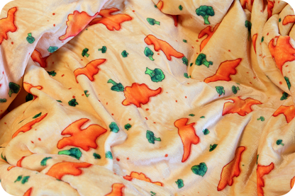 Dino Nugget Fleece Blanket