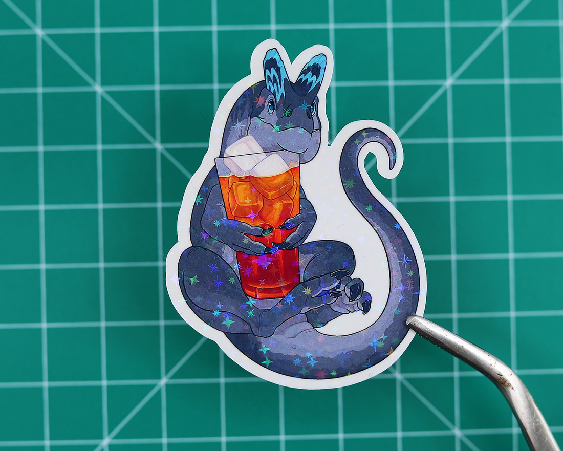 Ice Tea Dilo Vinyl Sticker