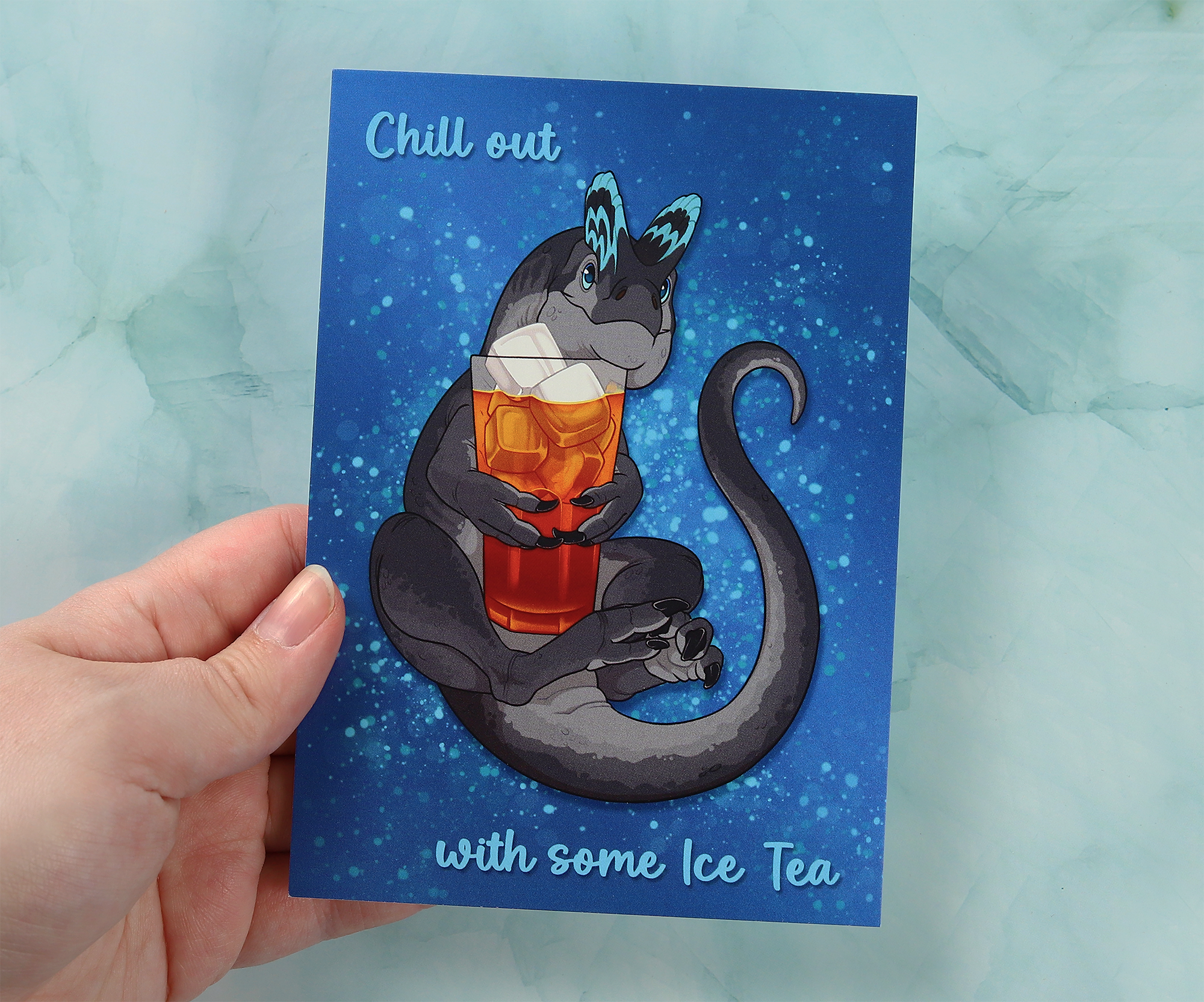 Ice Tea Dilo - Postcard