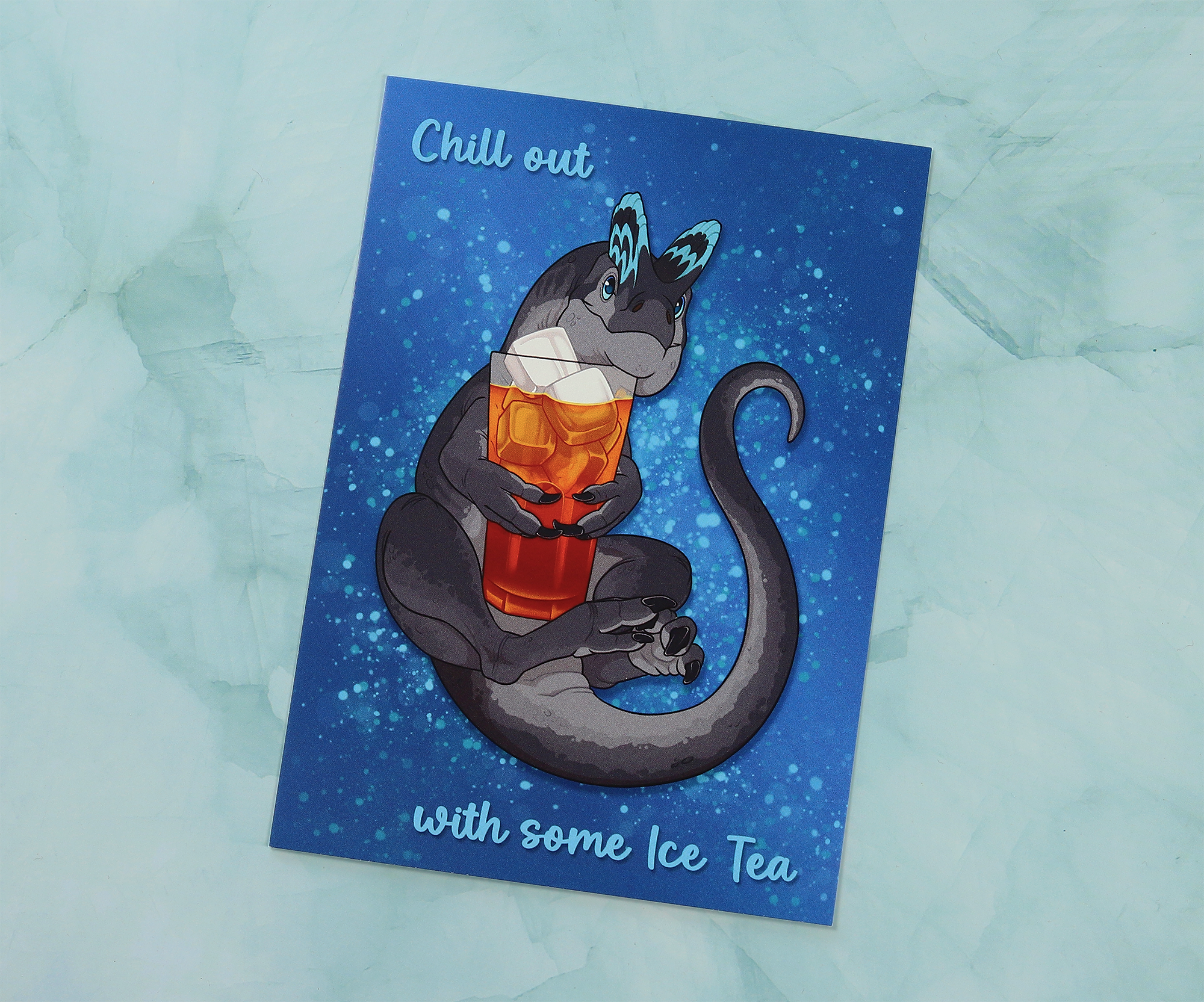 Ice Tea Dilo - Postcard