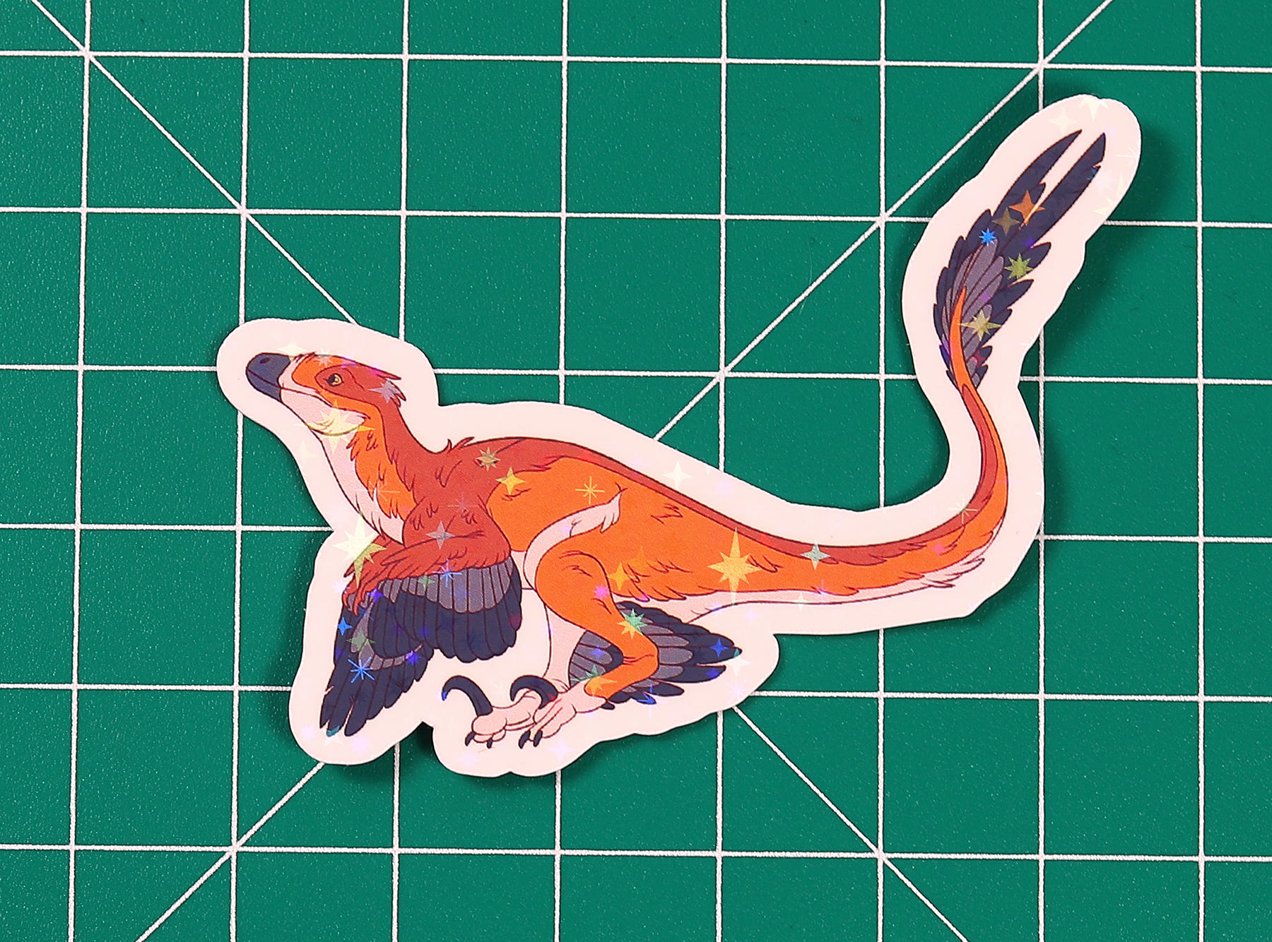 Mable Microraptor Vinyl Sticker