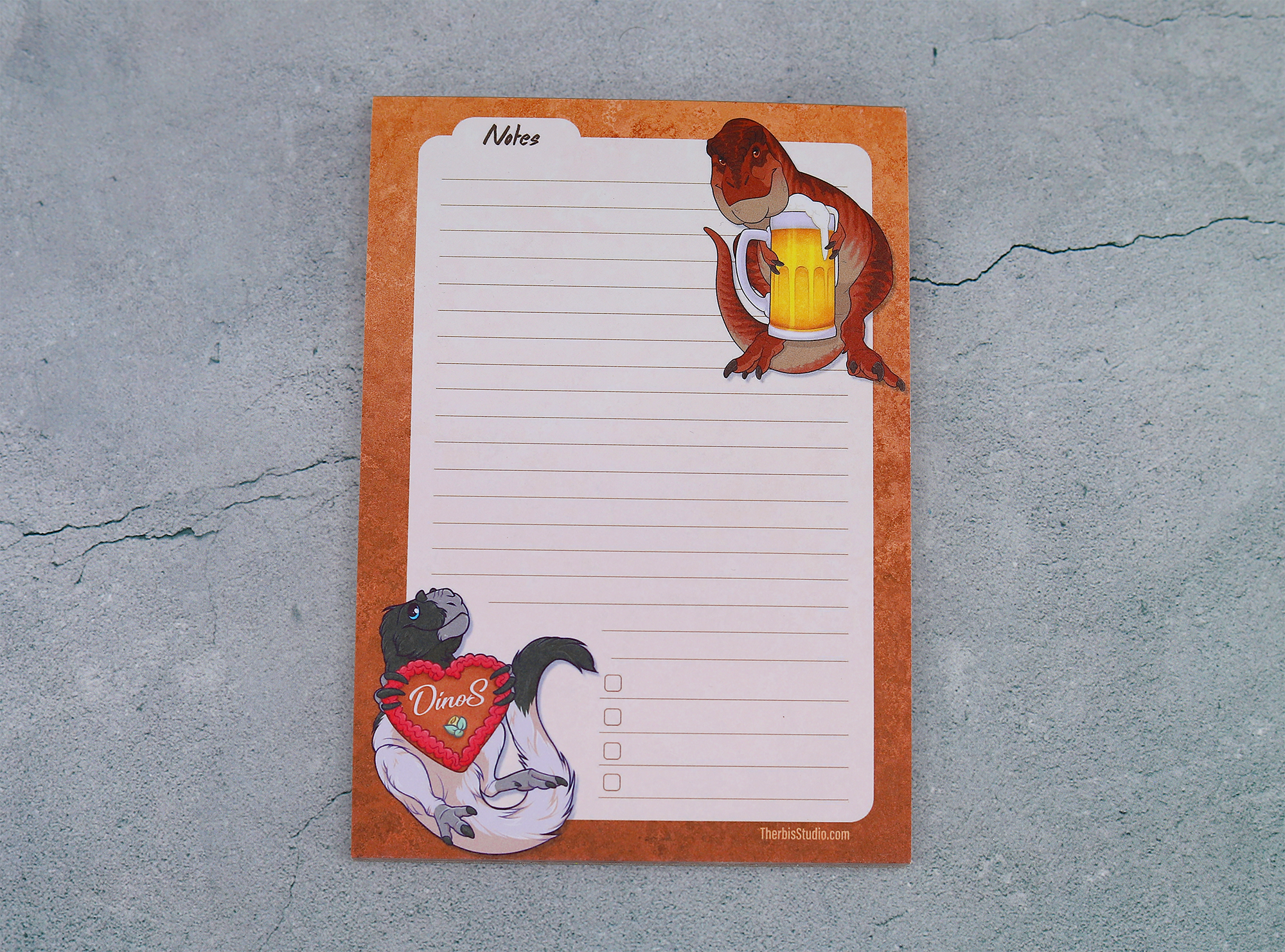 Orange Notepad