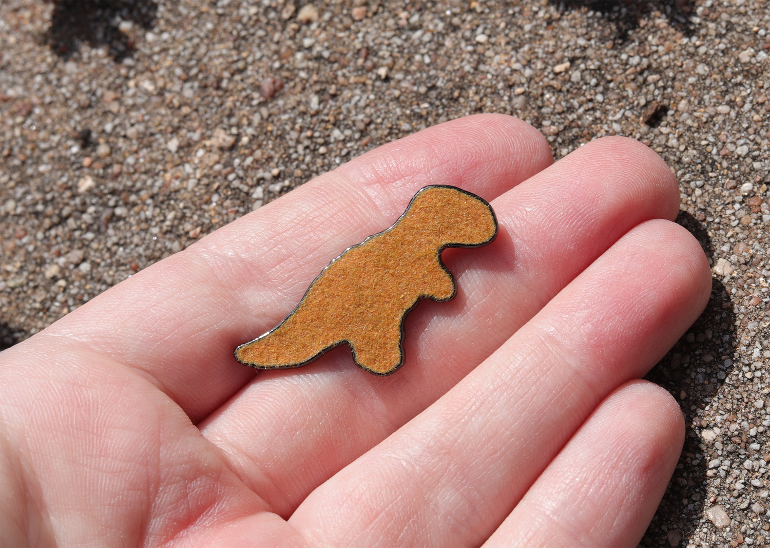 Nugget T.Rex Pin