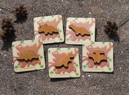 Nugget T.Rex Pin