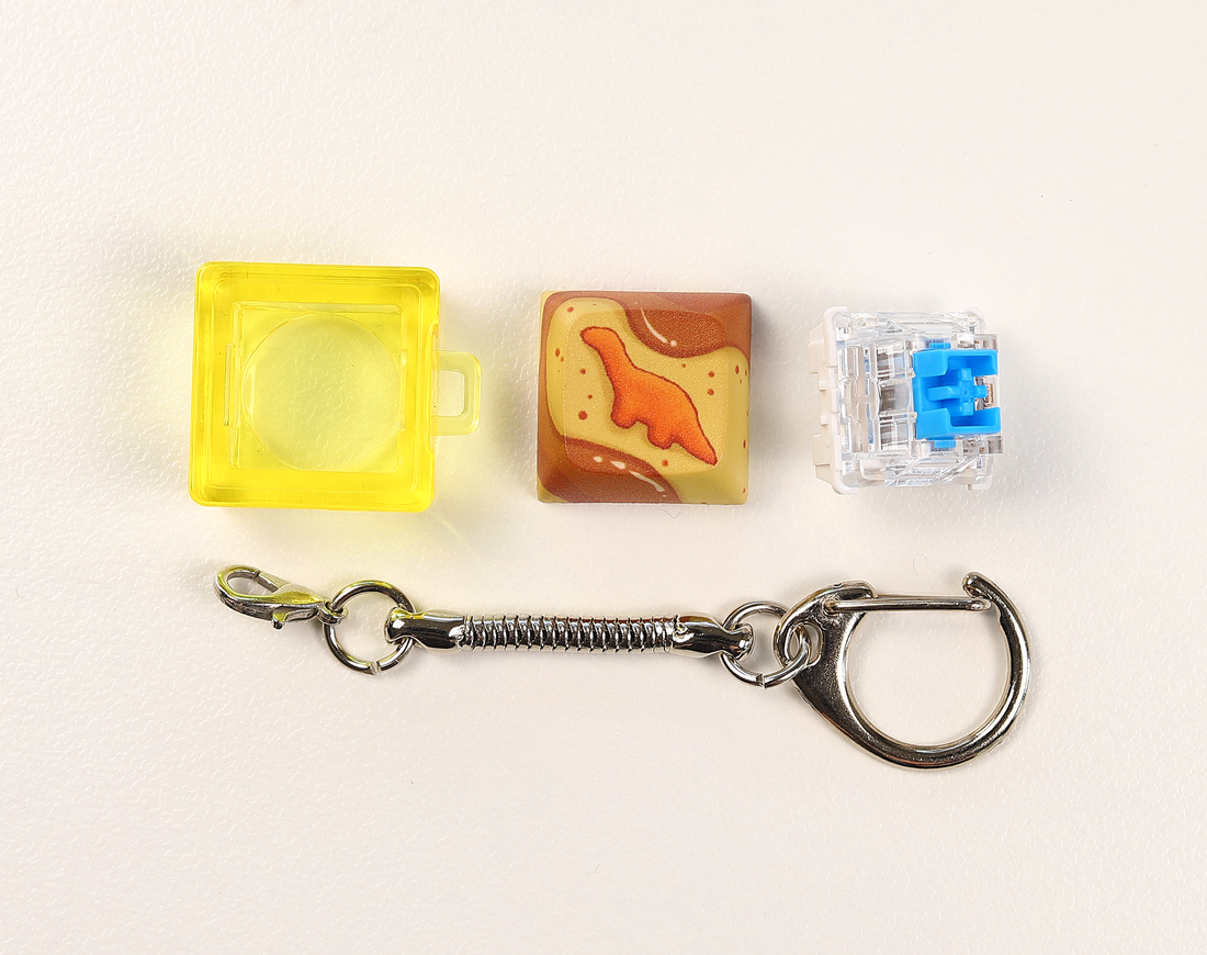 Bronto Nugget Clicky Keychain