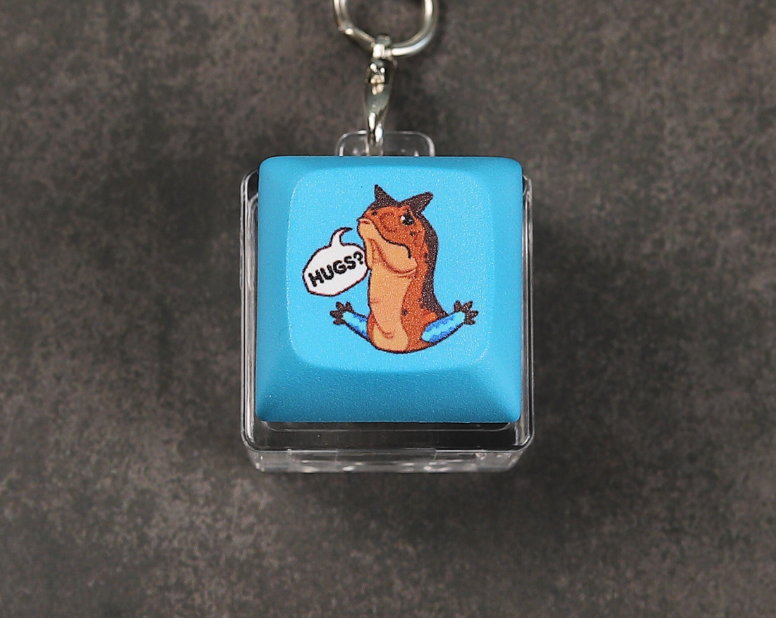 Carno Hugs Clicky Keychain