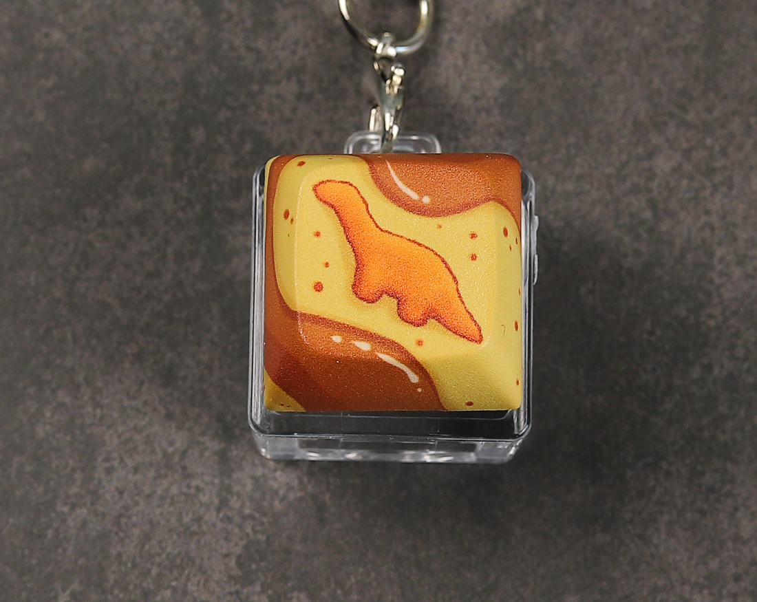 Bronto Nugget Clicky Keychain