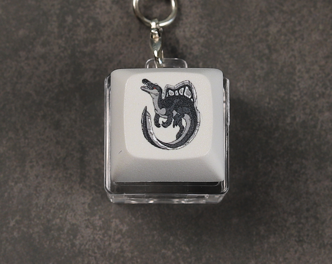 Spinosaurus Clicky Keychain