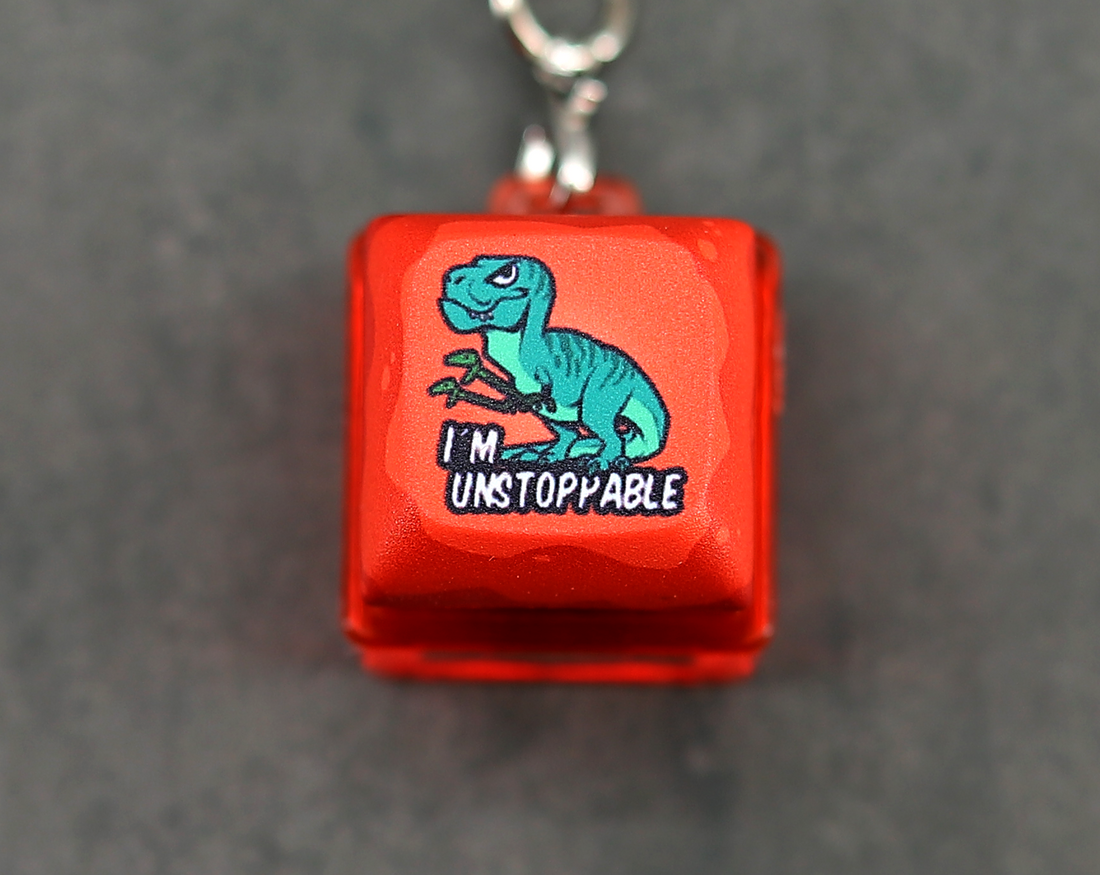 Unstoppable Clicky Keychain