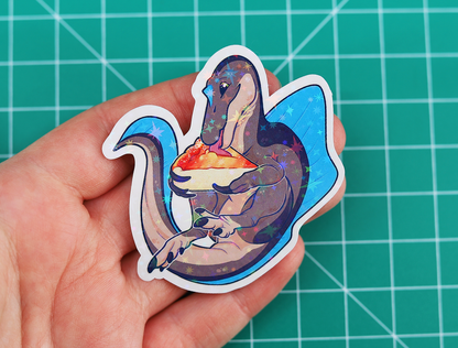 Cheesecake Spino Vinyl Sticker