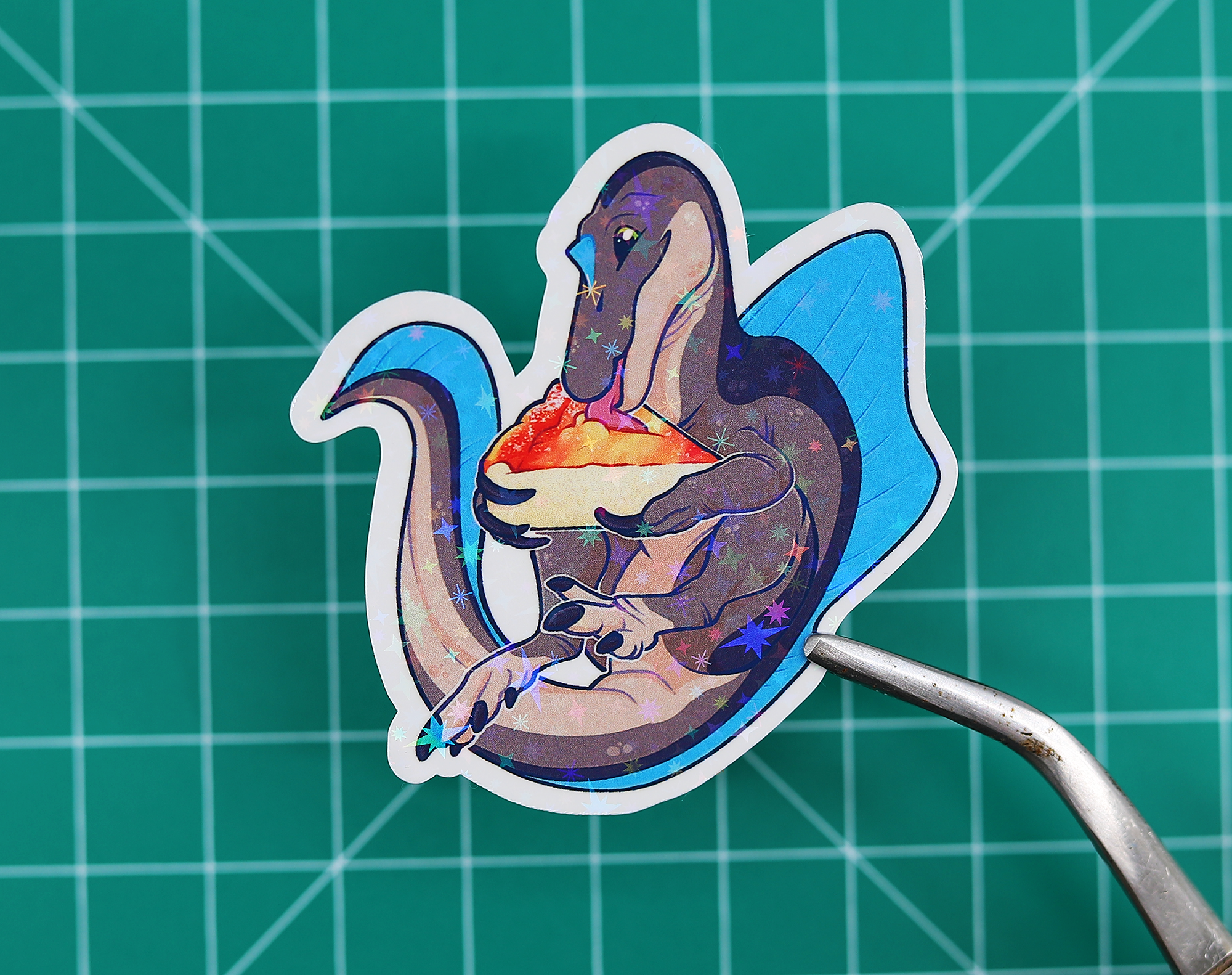 Cheesecake Spino Vinyl Sticker