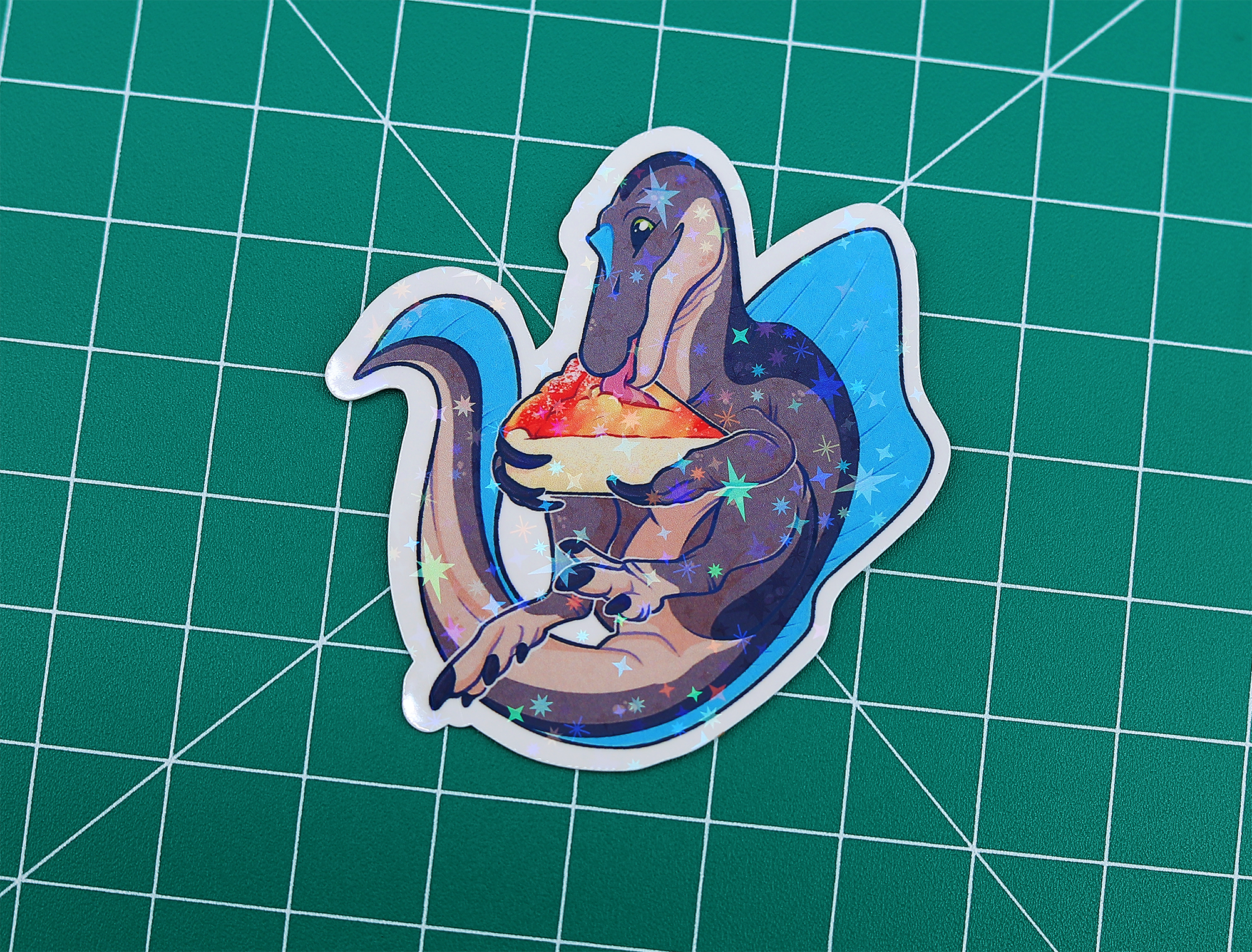 Cheesecake Spino Vinyl Sticker