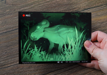 Wildlife Cam - Pachyrhino - Postcard