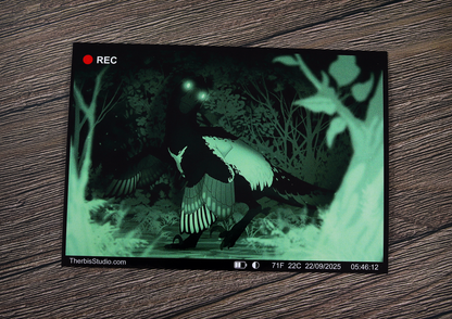 Wildlife Cam - Raptor - Postcard