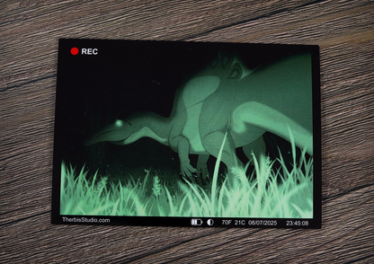 Wildlife Cam - Spinosaurus - Postcard